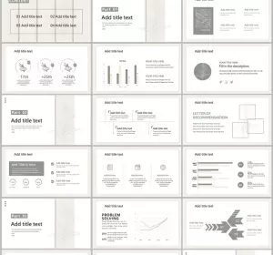 Elegant Classical Pattern PowerPoint Templates