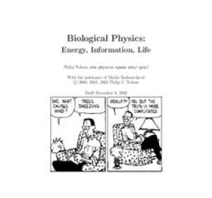 Biological Physics: Energy, Information, Life