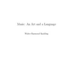 Music: An Art and a Language