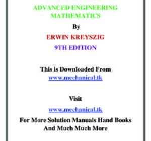 Advanced Engineering Mathematics