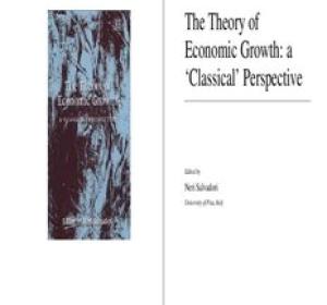 The Theory of Economic Growth: a 'Classical' Perspective