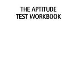 The Aptitude Test Workbook: improve your career options