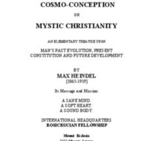 Mystic Christianity: Man’s Past Evolution and Future Development